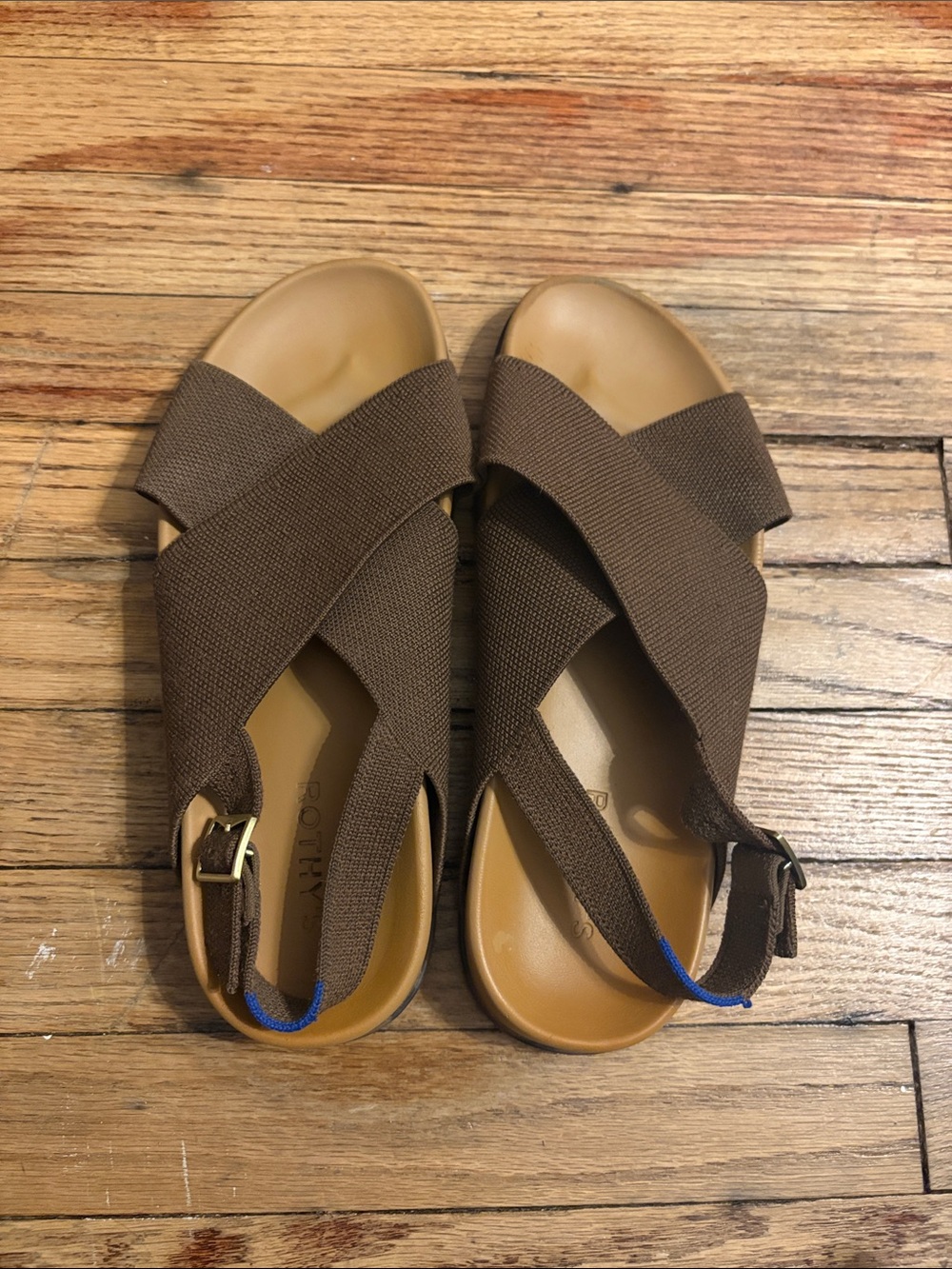 Rothy’s weekend sandal brown